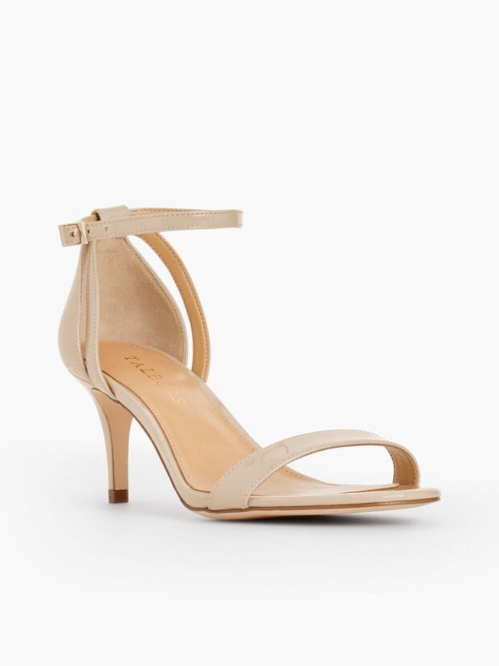Talbots Rosalie Ankle Straps Sandals Patent Leather Size 9.5